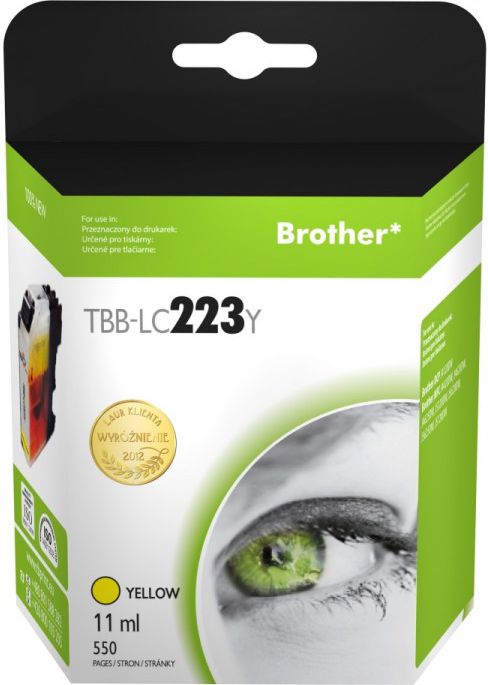 Ink for Brother LC223 TBB-LC223Y YE kārtridžs