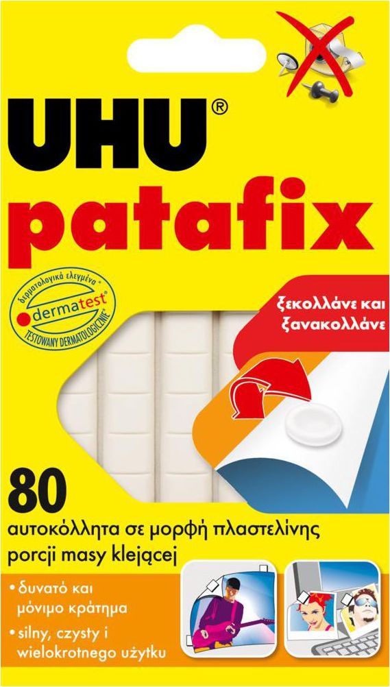 UHU Patafix self-adhesive mass, 53g biroja tehnikas aksesuāri