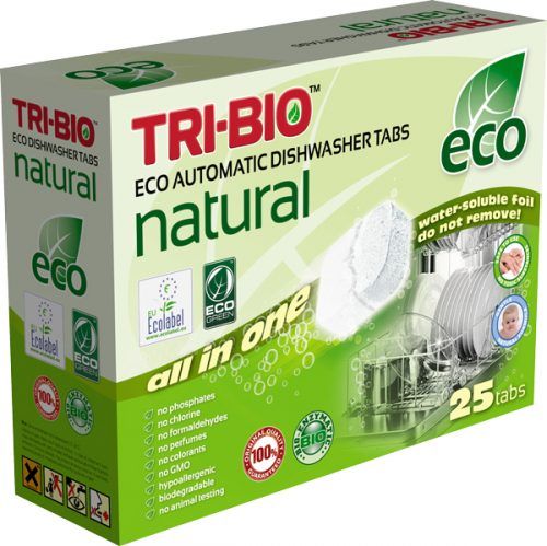 Tri-Bio Ekologiczne kapsulki do zmywarki All in One 25szt. (TRB04062) TRB04062 (853017004062) Sadzīves ķīmija