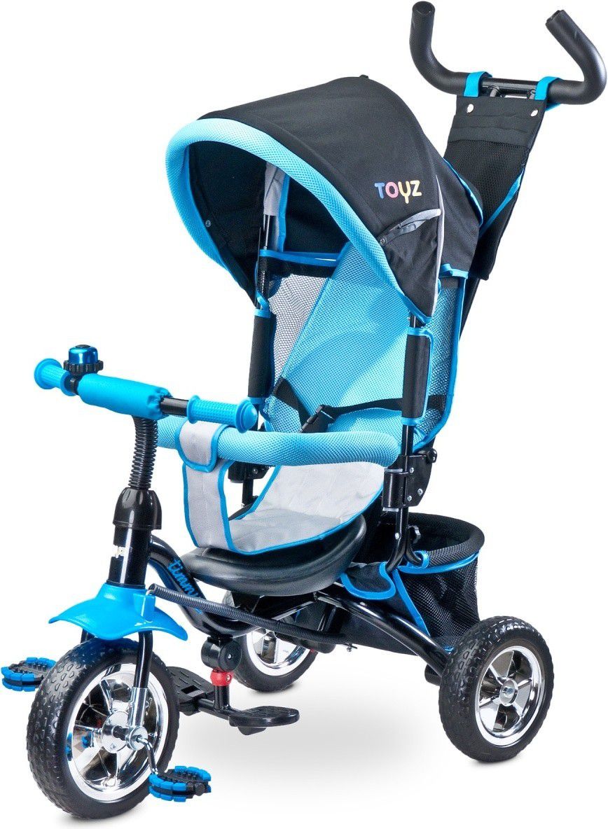 Toyz Rowerek 3-kolowy Timmy niebieski - 0325 GXP-567201 (5902021525805) bērnu ratiņi