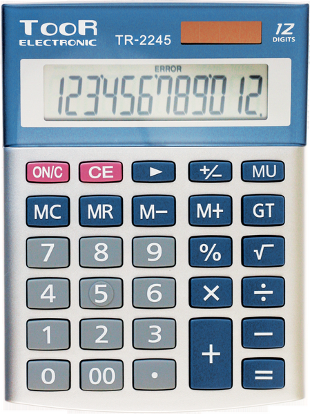 Kalkulator Toor Electronic TR-2245 (KA6766) WIKR-084210 (5903364216177) biroja tehnikas aksesuāri