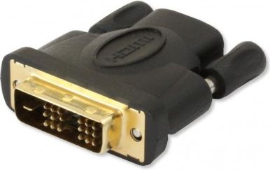Techly HDMI Stecker auf DVI-D 18+1 single link Stecker