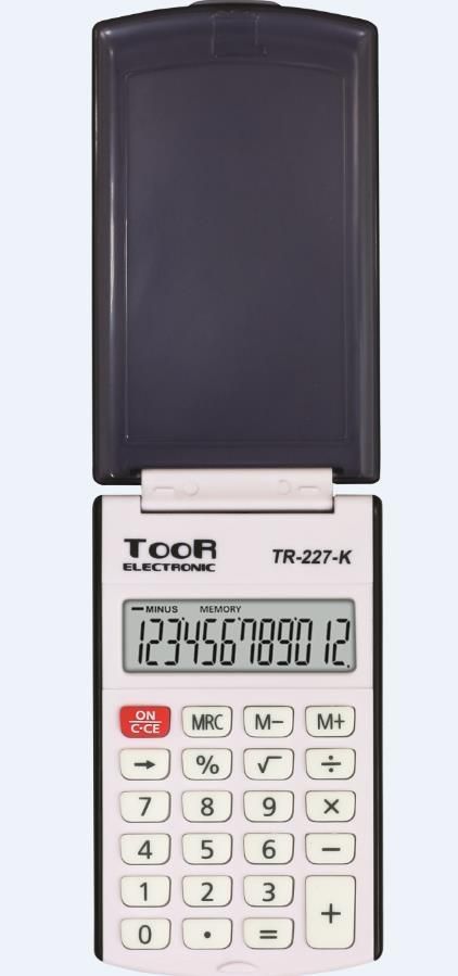 Kalkulator Toor Electronic TR-227 WIKR-0984660 (5903364217594) biroja tehnikas aksesuāri