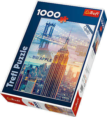 Trefl Puzzle 1000 - New York at dawn (10393 TR) puzle, puzzle