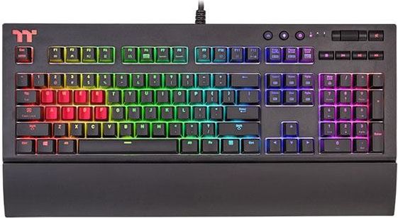 Keyboard Tt eSPORTs - Premium X1 RGB Cherry MX Silver Speed klaviatūra