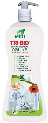 Tri-Bio Ecological concentrated dishwashing lotion 0.84L (TRB05094) Sadzīves ķīmija