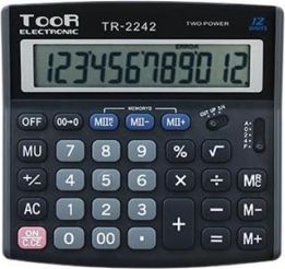 Kalkulator Toor Electronic TOOR TR-2242 WIKR-935954 (5903364216931) biroja tehnikas aksesuāri