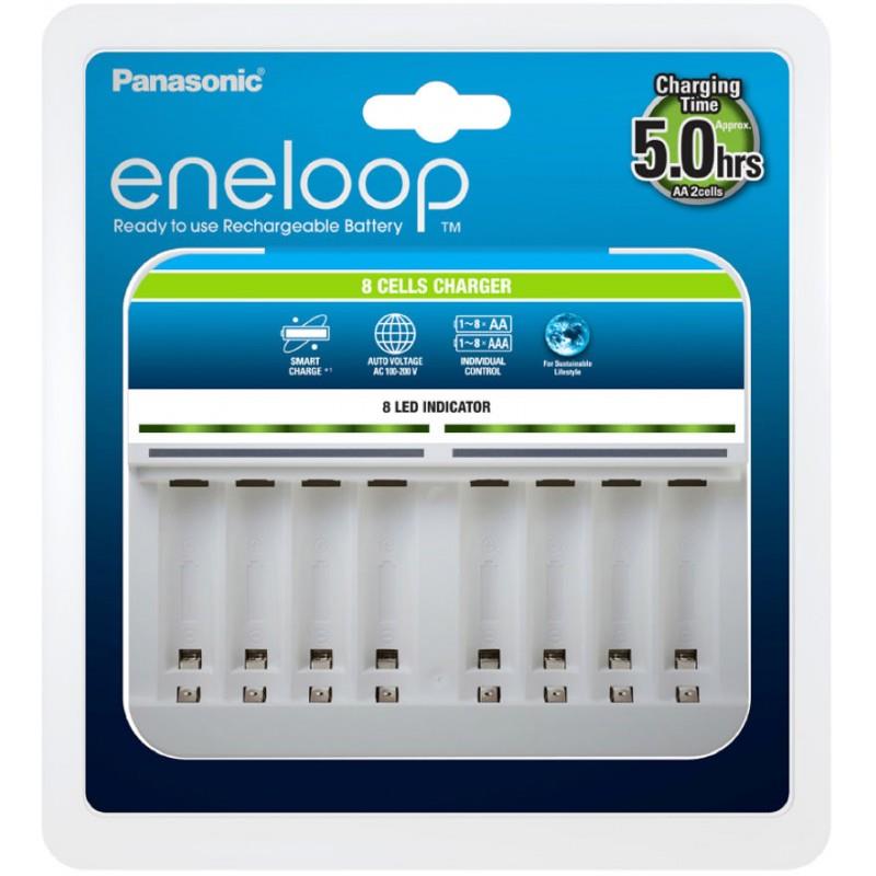 Panasonic Eneloop 8 Cells Charger without Accus