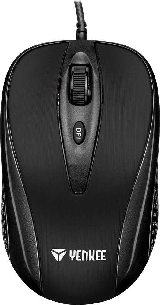 USB wired mouse, 4 buttons, YMS 1025 BK, optical Datora pele