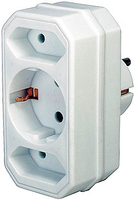 Adapterstecker Brennenstuhl Euro 4  4fach  white adapteris