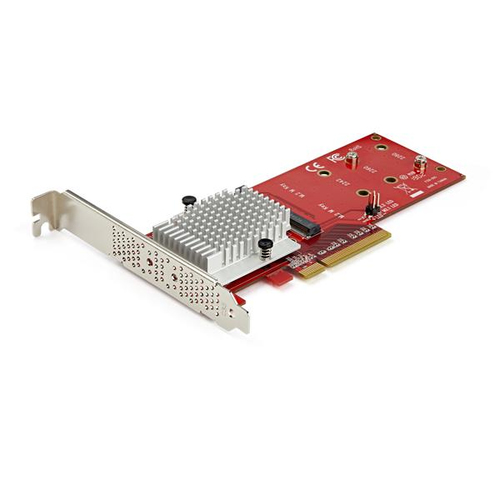 STARTECH X8 DUAL M.2 PCIE SSD ADAPTER . USB Flash atmiņa