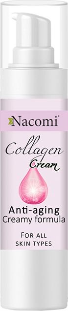 Nacomi Krem do twarzy Collagen Cream przeciwstarzeniowy 50ml 5902539703863 (5902539703863) kosmētika ķermenim