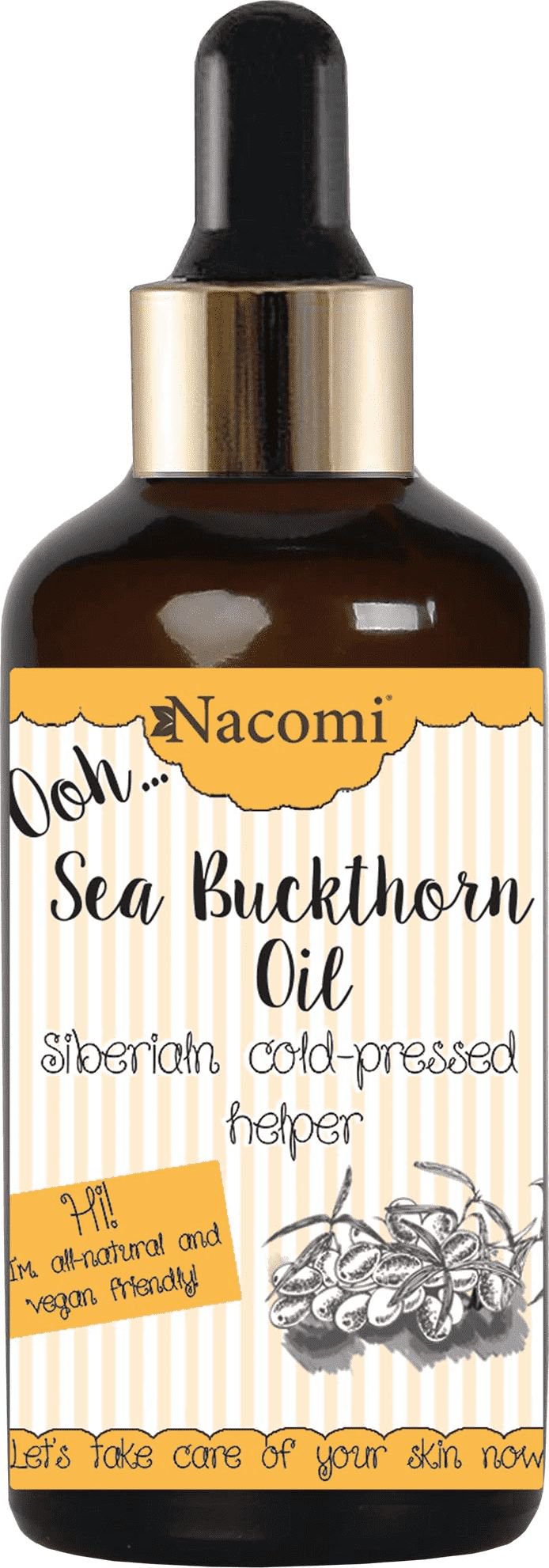 Nacomi Olej do ciala Sea Buckthorn Oil z pipeta 50ml 5902539701357 (5902539701357) kosmētika ķermenim