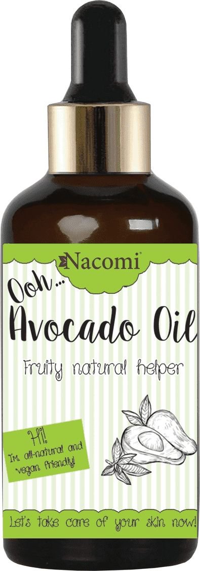 Nacomi Olej avocado Avocado Oil z pipeta 50ml 5902539701456 (5902539701456) kosmētika ķermenim