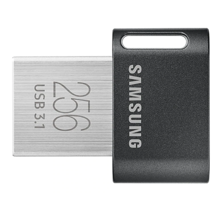 Samsung FIT Plus MUF-256AB/APC 256 GB, USB 3.1, Black/Silver USB Flash atmiņa