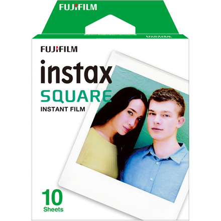 Fujifilm Instax Square Instant Film Quantity 10, Glossy foto papīrs