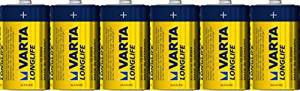 Varta Longlife R20P-D, zinc chloride, 1.5V, pieces 2 (3720-101-402) Baterija