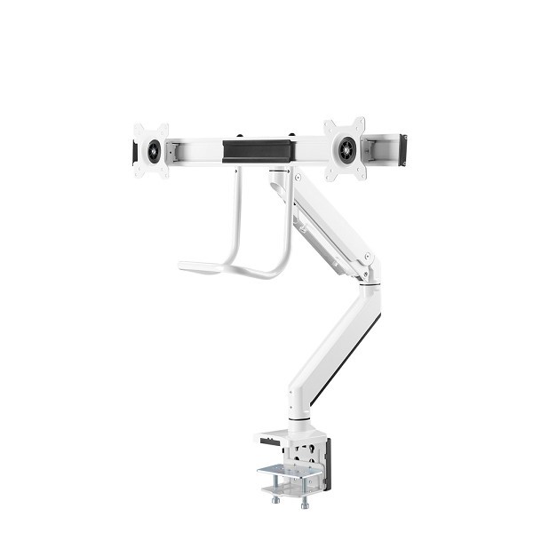 Desk mount NM-D775DXWHITE for 2 monitors