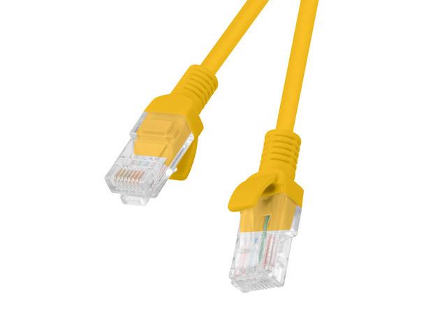 LANBERG patchcord cat.6 2m orange kabelis, vads