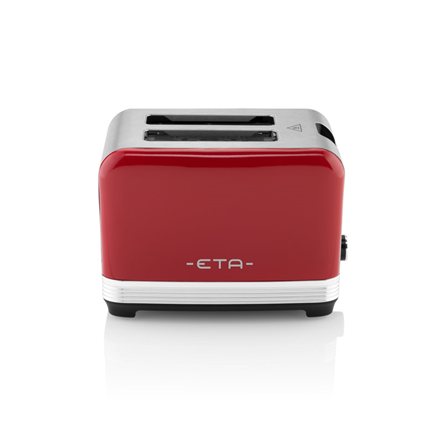 ETA STORIO Toaster ETA916690030 Red, Stainless steel, 930 W, Number of power levels 7, 8590393254477 Tosteris