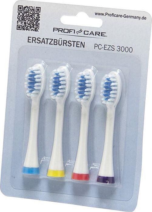 ProfiCare tip for the PC-EZS 3000 sonic toothbrush, 4 pcs. mutes higiēnai