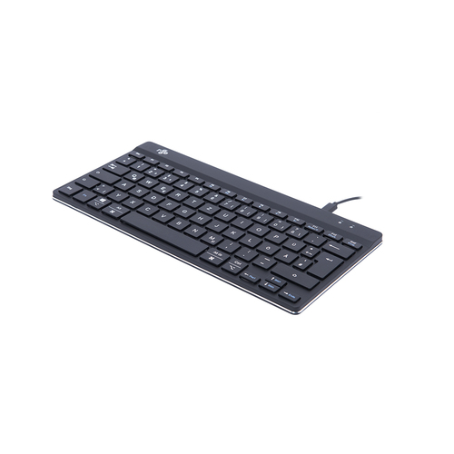 R-Go Tastatur Compact Break DE-Layout schwarz klaviatūra