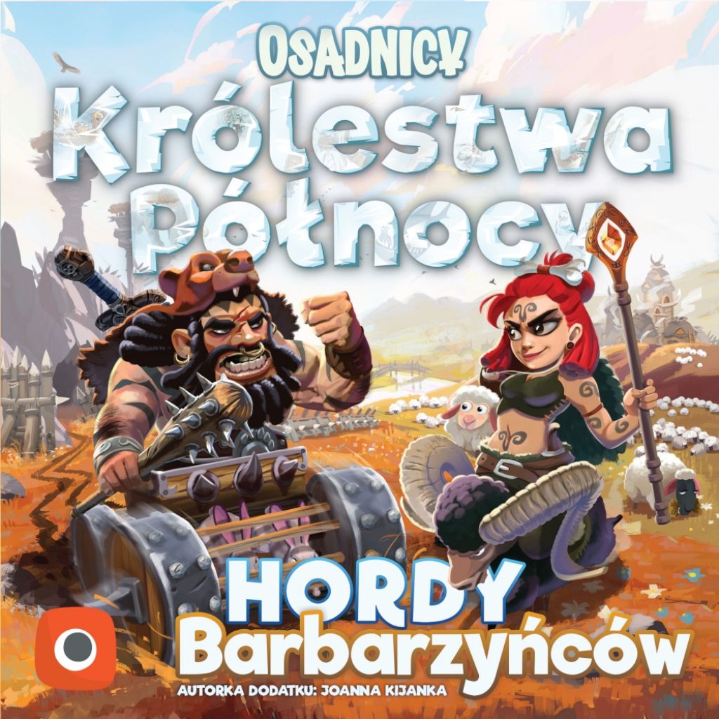 Portal Games Dodatek do gry Osadnicy Krolestwa Polnocy: Hordy Barbarzyncow 2000353 (5902560383232) galda spēle