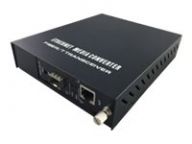 GVM-1000 Netzwerk Medienkonverter 1000 Mbit/s Schwarz (GVM-1000) datortīklu aksesuārs