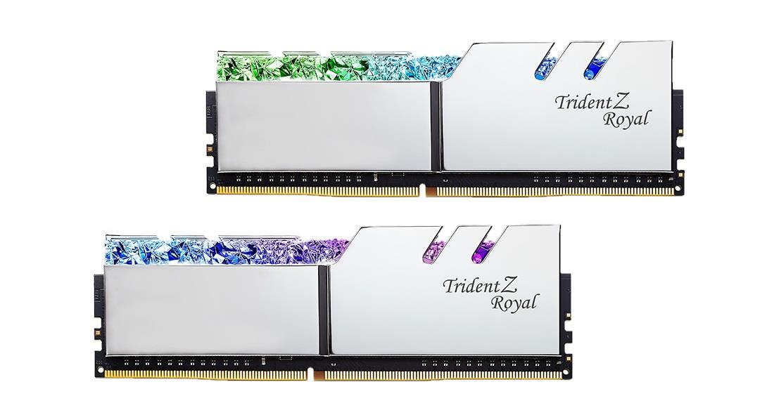 G.Skill Trident Z Royal, DDR4, 16 GB,3600MHz, CL16 (F4-3600C16D-16GTRSC) operatīvā atmiņa