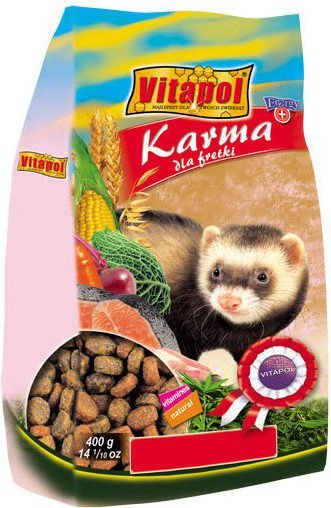 Vitapol FOOD FOR FERRETS 450g IN A BAG