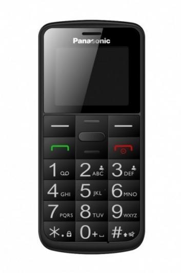 Panasonic KX-TU110 Easy Use Mobile Phone, Black Mobilais Telefons