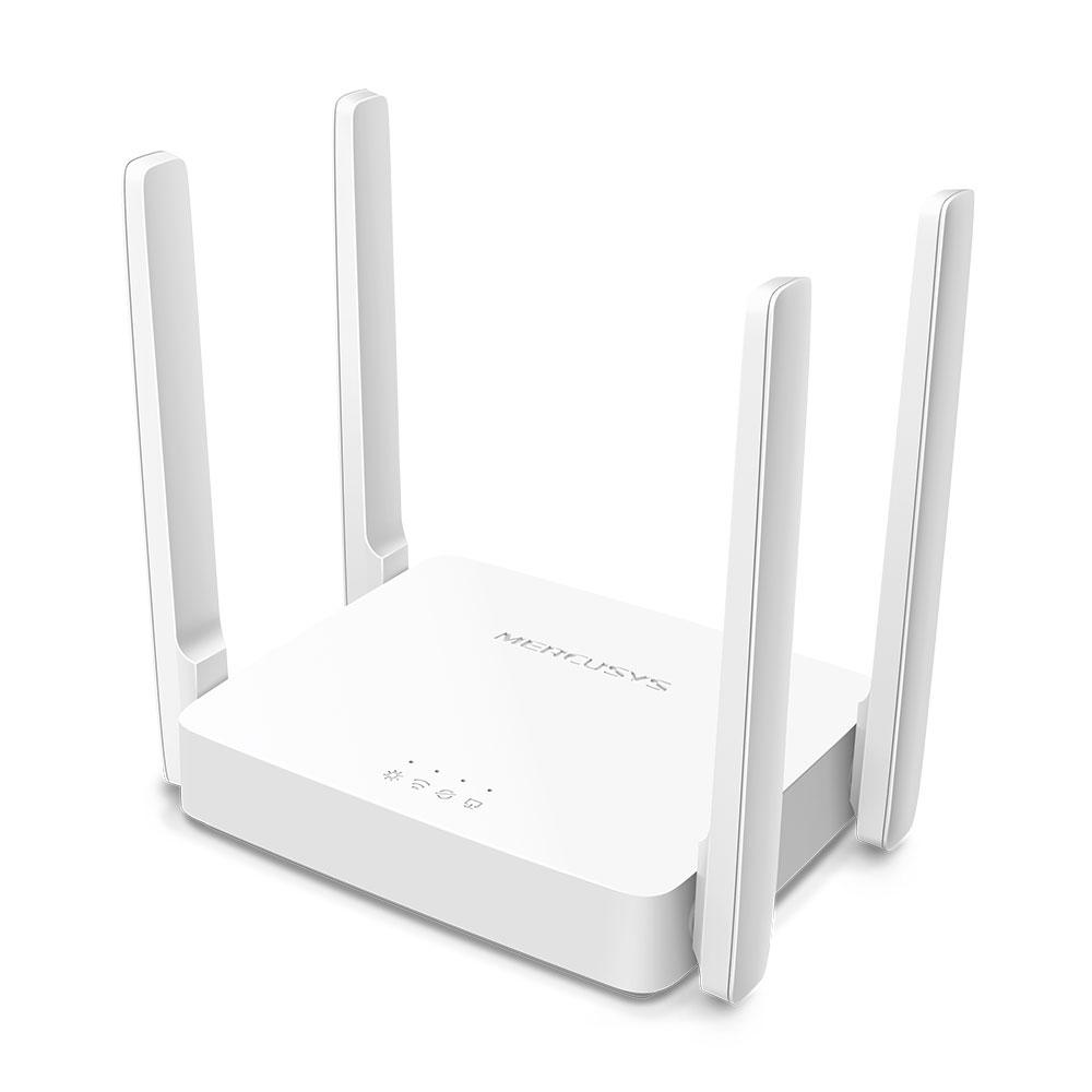 Mercusys AC10 wireless router Fast Ethernet Dual-band (2.4 GHz / 5 GHz) White Rūteris