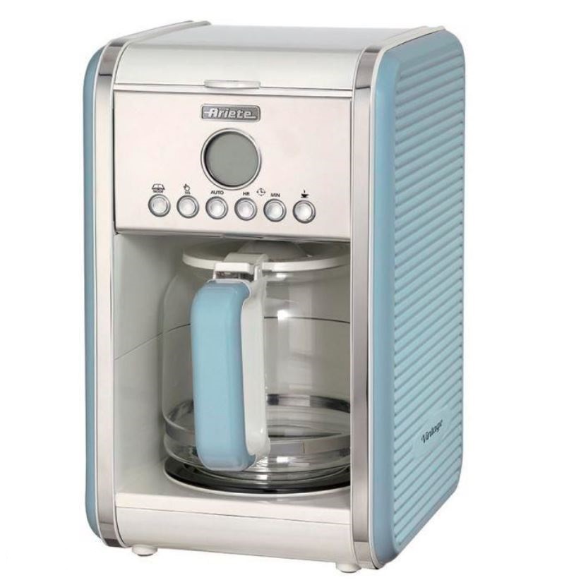 Ariete Vintage Filter Coffee Machine, A1342/05 blue Kafijas automāts