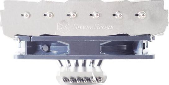 SilverStone SST-NT06-PRO-V2 Nitrogon CPU-Kuhler 120mm procesora dzesētājs, ventilators