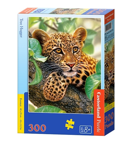 300 ELEMENTS Leopard puzle, puzzle
