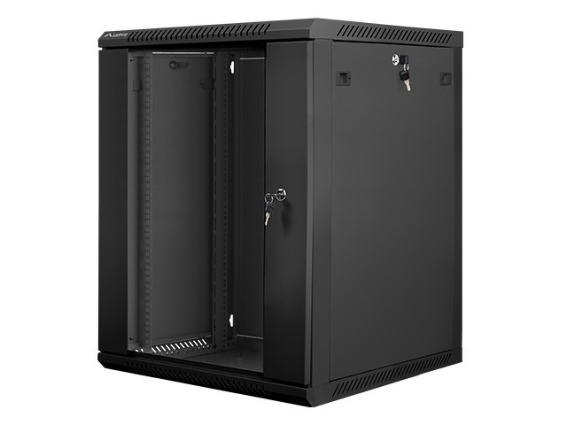 Wall-Mounted Rack 19''   15U 600X600mm black Serveru aksesuāri