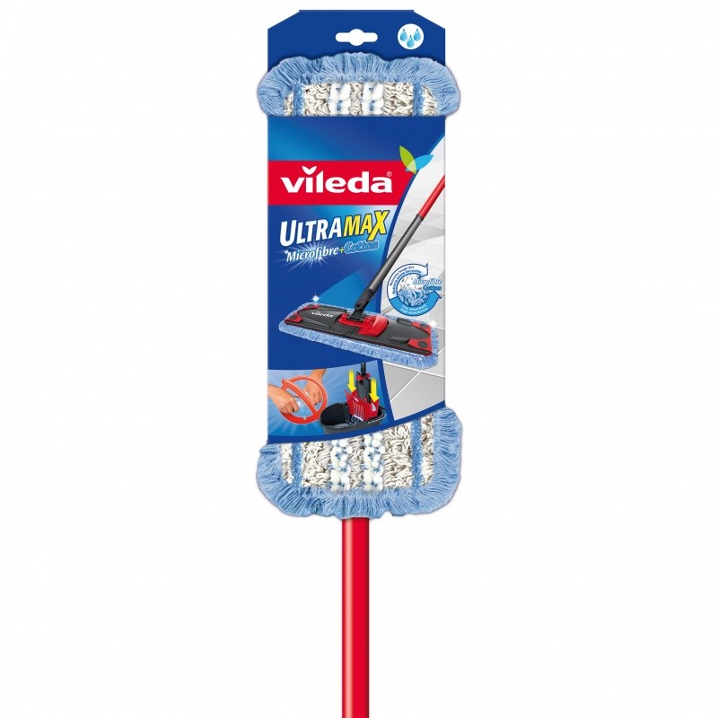 Ultramax Micro+Cotton   Vileda Flat mop Virtuves piederumi