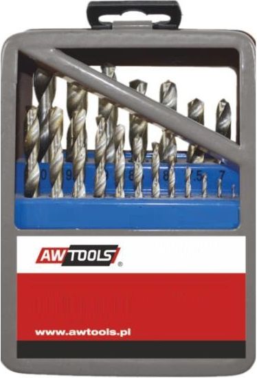 Wiertlo AWTools WIERTLA DO METALU HSS-G KOMPLET 25elem. /1,0-13,0mm/ AW41205 - AW41205 AW41205 (5902198745396)