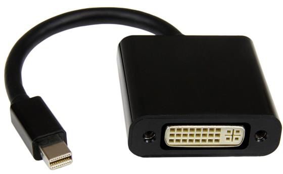 Adapter AV Akyga DisplayPort Mini - DVI-I czarny (AK-AD-37)