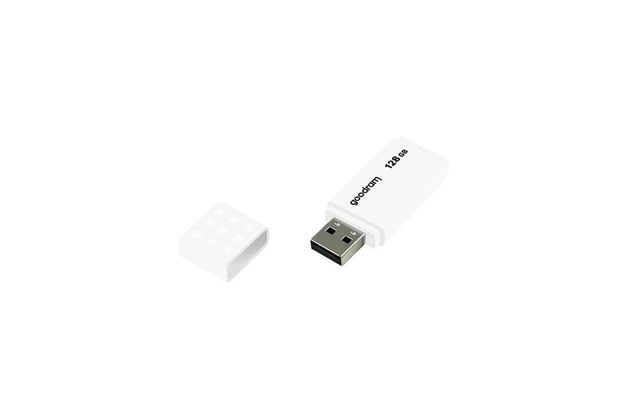 GOODRAM memory USB UME2 128GB USB 2.0 White USB Flash atmiņa