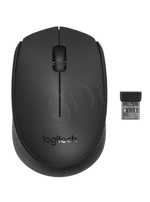 LOGITECH B170 Wireless Mouse Black OEM Datora pele