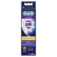 Braun Oral-B Toothbrush heads 3D White 5 pcs. - 157731 mutes higiēnai