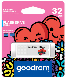 GoodRam 32GB USB 2.0 Valentine White USB Flash atmiņa