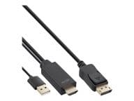 Videokabel - HDMI, USB (nur Strom) (M) adapteris