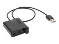 USB Headset Amplifier - USB DAC - 24-Bit adapteris