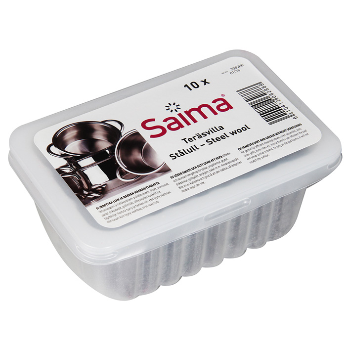 Svamme -skrapis Saima metala 10gab 206288 Virtuves piederumi