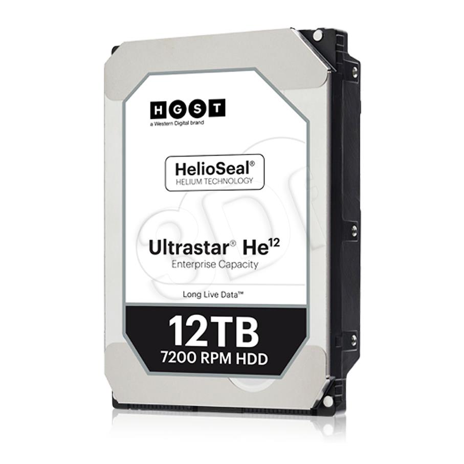 HGST Ultrastar HE12 12TB SAS 512E SE cietais disks