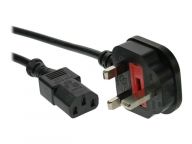 Stromkabel - BS 1363 (S) bis IEC 60320 C13 adapteris