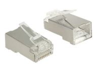 Netzwerkanschluss - RJ-45 (M) - UTP - 5 - 6.5 mm - CAT 6 - durchsichtig (Pack... datortīklu aksesuārs