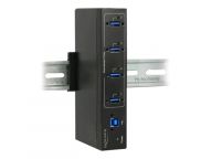 External Industry Hub 4 x USB 3.0 Type-A with 15 kV ESD protection Rūteris